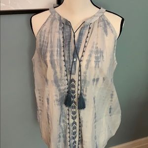 COPY - Joie. Soft Joie. Tie dyed blue. Size large.